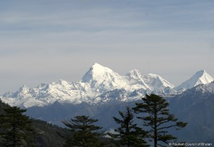 Mount Jomolhari in Bhutan