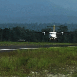 Drukair Tests flight at Gelephu