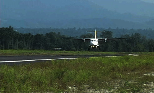 Drukair Tests flight at Gelephu