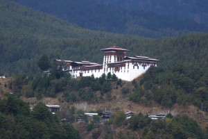 Jakar Dzong Fortress in Bumthang