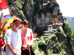 Lee Ling & Lay Peng at Taktsang Bhutan