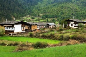 A village in Haa Valley