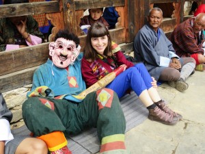 Sonia Fernandes during her trip with Little Bhutan