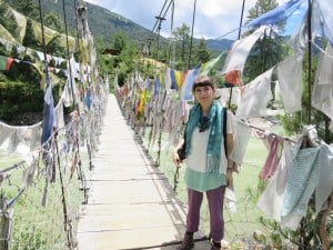 Sonia Fernandes during her trip with Little Bhutan