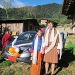 Tereza & Michal Tutko in traditional Bhutanese attires.