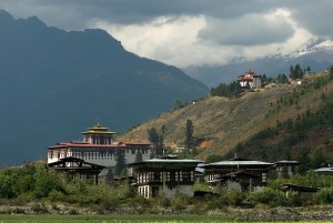 A view of Paro Dzong