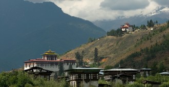 A view of Paro Dzong
